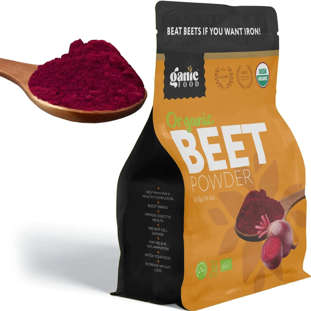 Ganic Food Organic Beetroot Powder, 16 Ounces Ganic Food Au supplements