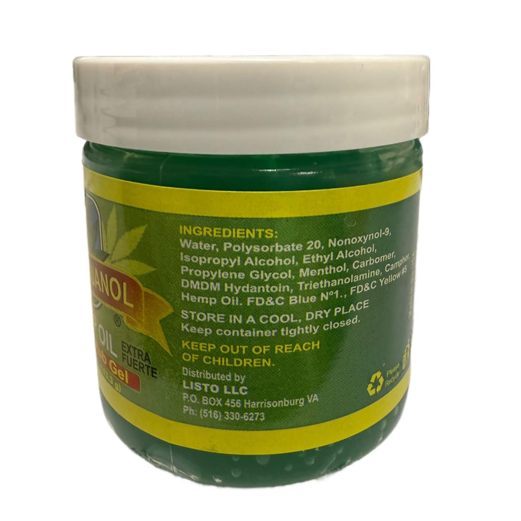 MARIGUANOL Extra Strong Muscle Rub Gel with Hemp Oil, Menthol & Camphor – Cooling, Fast-Absorbing Topical Gel for Post-Workout Active Lifestyles – Net Wt. (9 Ounce) MARIGUANOL Au supplements