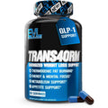 EVL Thermogenic Fat Burner Support - Fast Acting Weight Loss Energy and Appetite Support - Trans4orm Green Tea Supplement