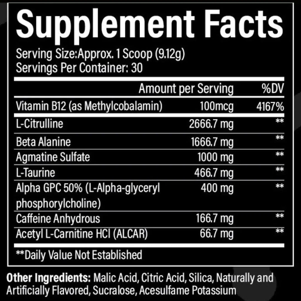 Smyle USA Pre-Workout Powder Lemon Lime - Pre Workout Energy with 400mg Alpha Smyle Supplements Au supplements