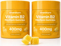 kindnature Vitamin B2 Gummies - Riboflavin 400mg Supplement for Kids & Adults - Non-GMO, Soy & Gluten-Free, Vegan Chewable Gummies (30 Day Supply) (2)