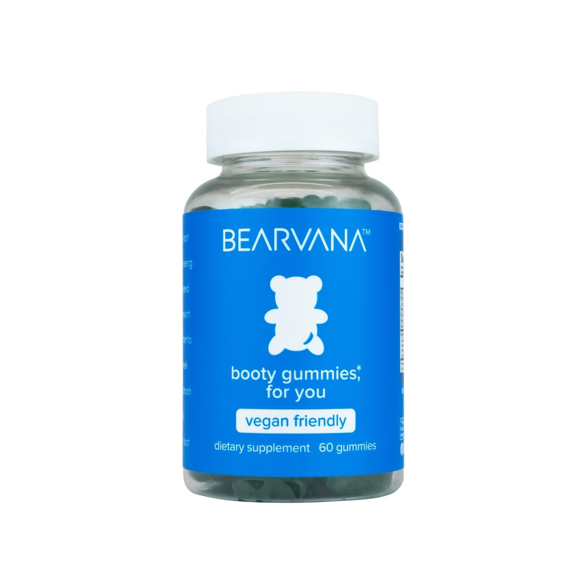 BEARVANA Peach Support Women’s Multivitamin Gummies | Herbal & Vitamin Gummy Supplement for Daily Wellness