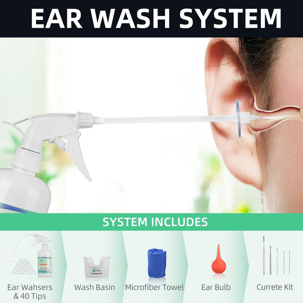 Ear Wax Removal Tool, Ear Cleaning Kits Safe Ear Irrigation Kit Ear Flush QISXROVY Au supplements