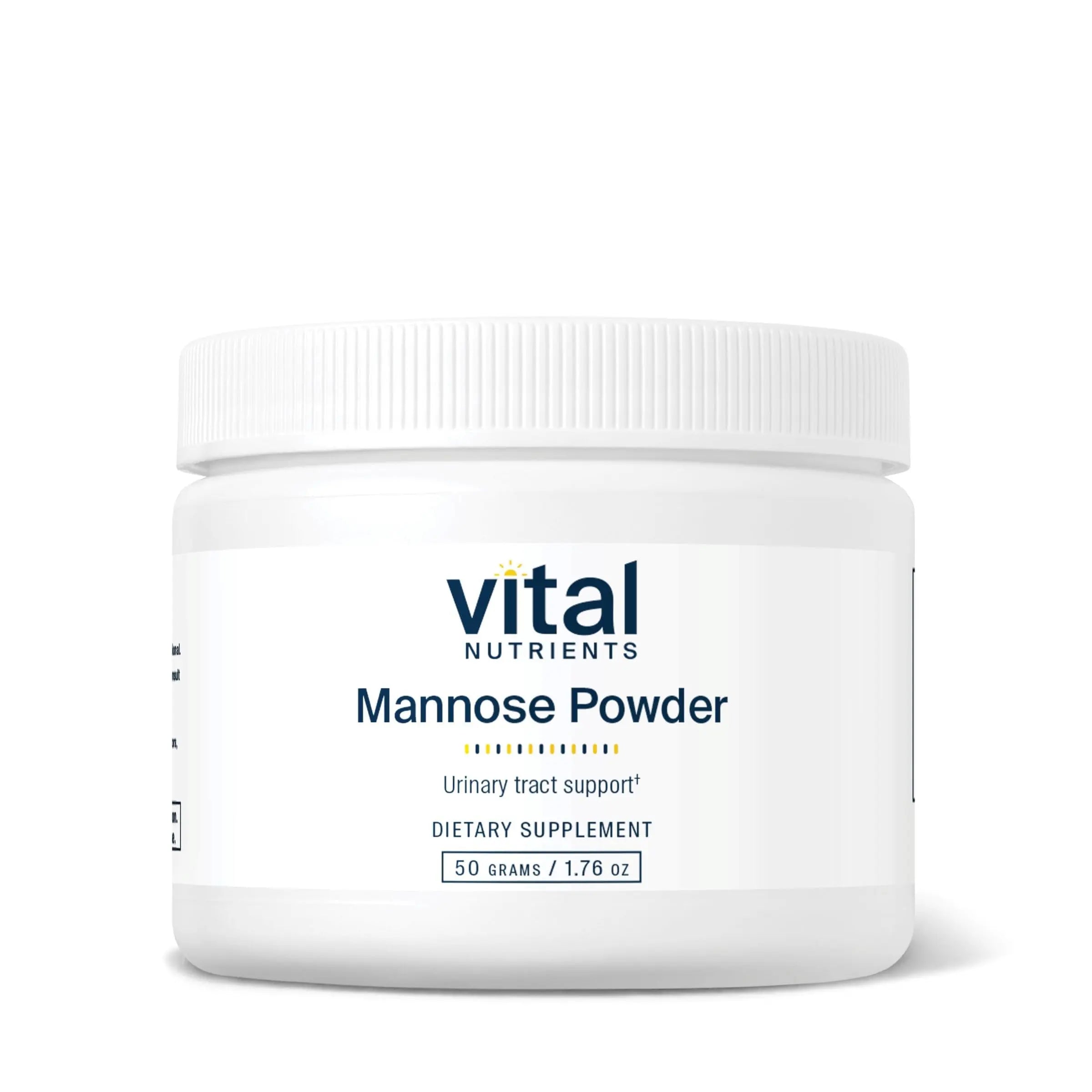 Vital Nutrients Mannose Powder 50g - Vegan D-Mannose Supplement for Urinary Tract and Bladder Support - Gluten, Dairy, Soy Free - Non-GMO - 25 Servings Vital Nutrients Au supplements