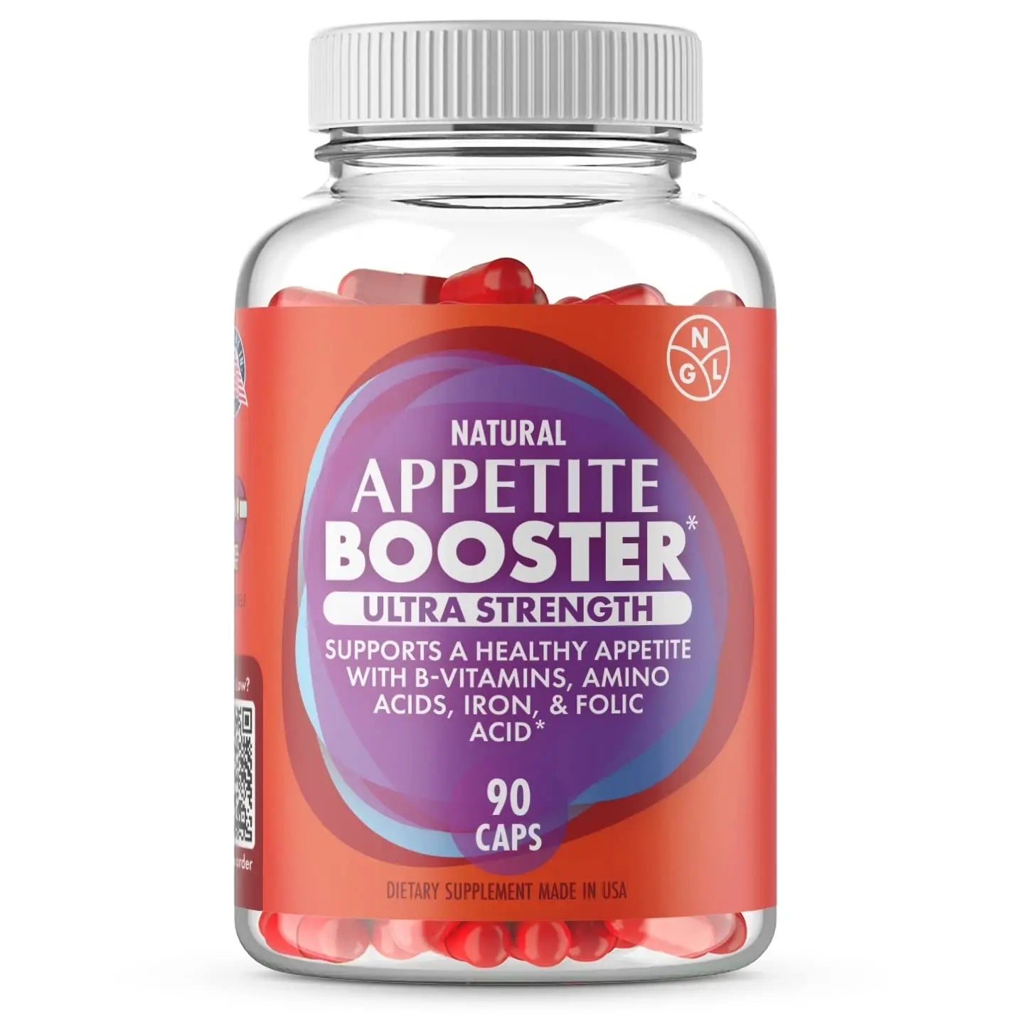 NGL Appetite Booster Pills Extra Strength for Adults Fortified with Lysine, Folic Acid, Iron NGL Au supplements