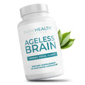 PUREHEALTH RESEARCH Ageless Brain Supplements for Memory and Focus - Nootropic Brain Health Supplement for Adults - with Bacopa Monieri, Alpha GPC, L-Tyrosine, Vitamin B6, Niacin & More, 60 Capsules PUREHEALTH RESEARCH Au supplements