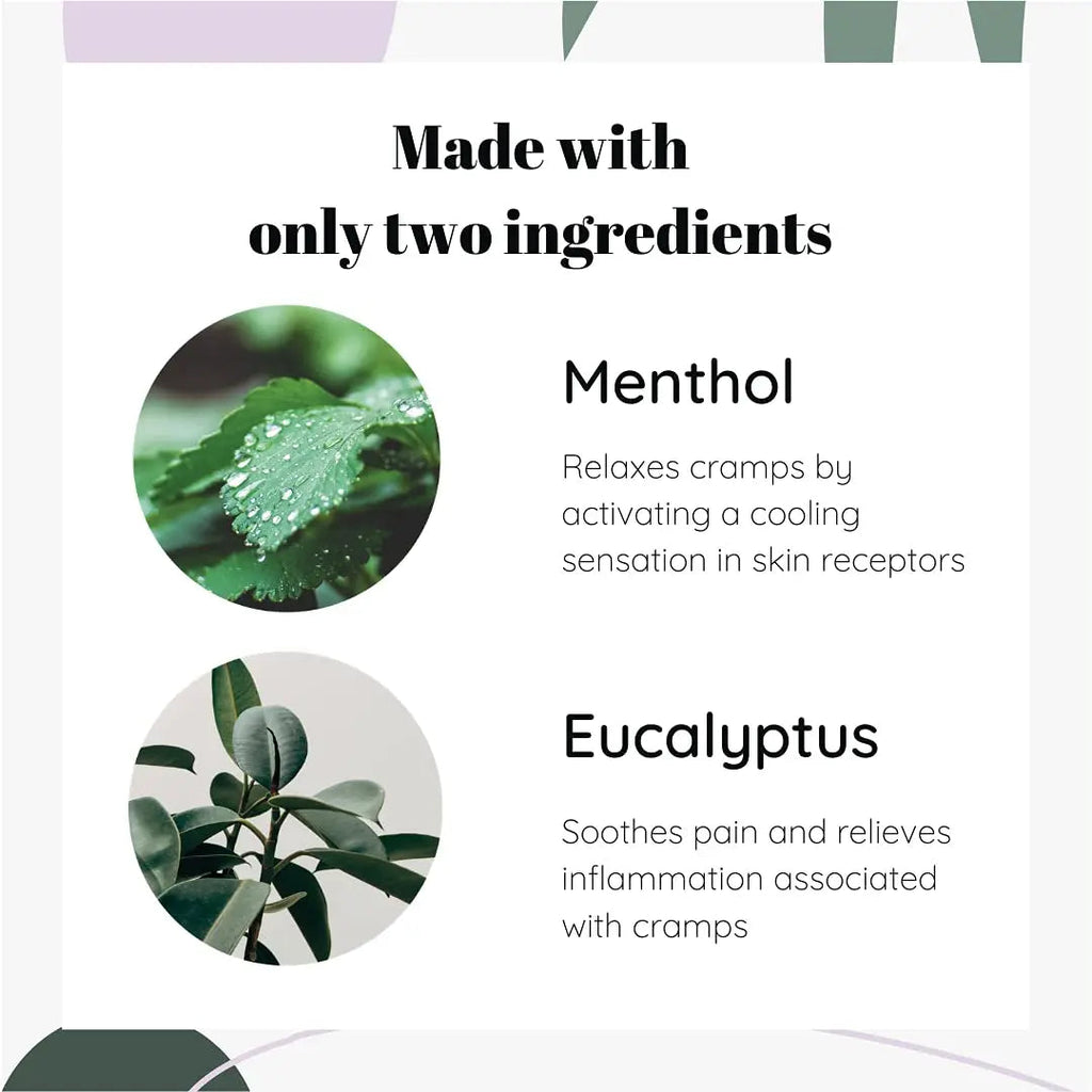 LILAS Period Cramps Pain Relief Patch - Pack of 5 LILAS Au supplements