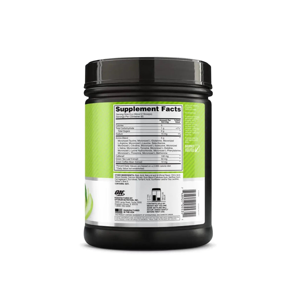 Optimum Nutrition Amino Energy with Green Tea and Green Coffee Extract, Flavor Optimum Nutrition Au supplements