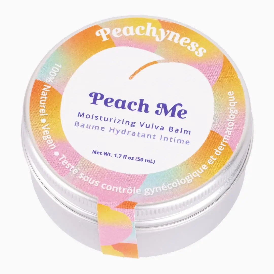 Peach Me Organic Vulva Balm by Peachyness - Hormone-Free Vaginal Moisturizer for Sensitive Skin Peachynes s Au supplements