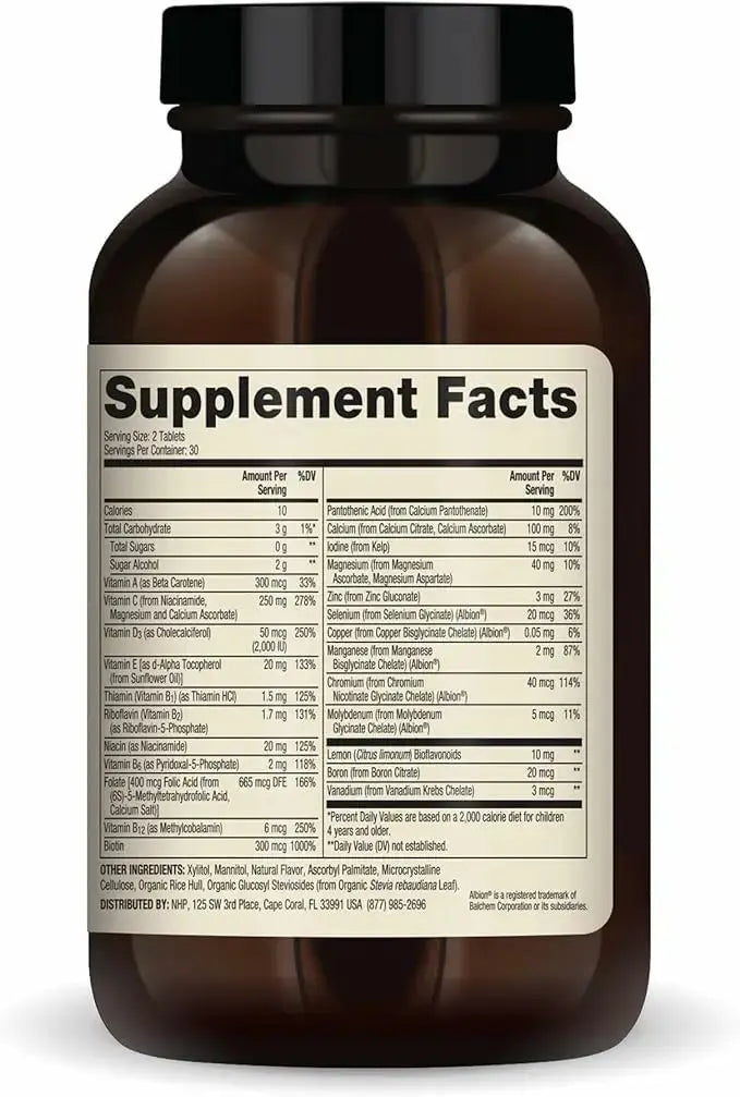 Dr. Mercola Chewable Multivitamin for Kids - 28 Vitamins & Minerals - 0g Sugar - Non-GMO, Gluten-Free & Soy-Free Dr. Mercola Au supplements