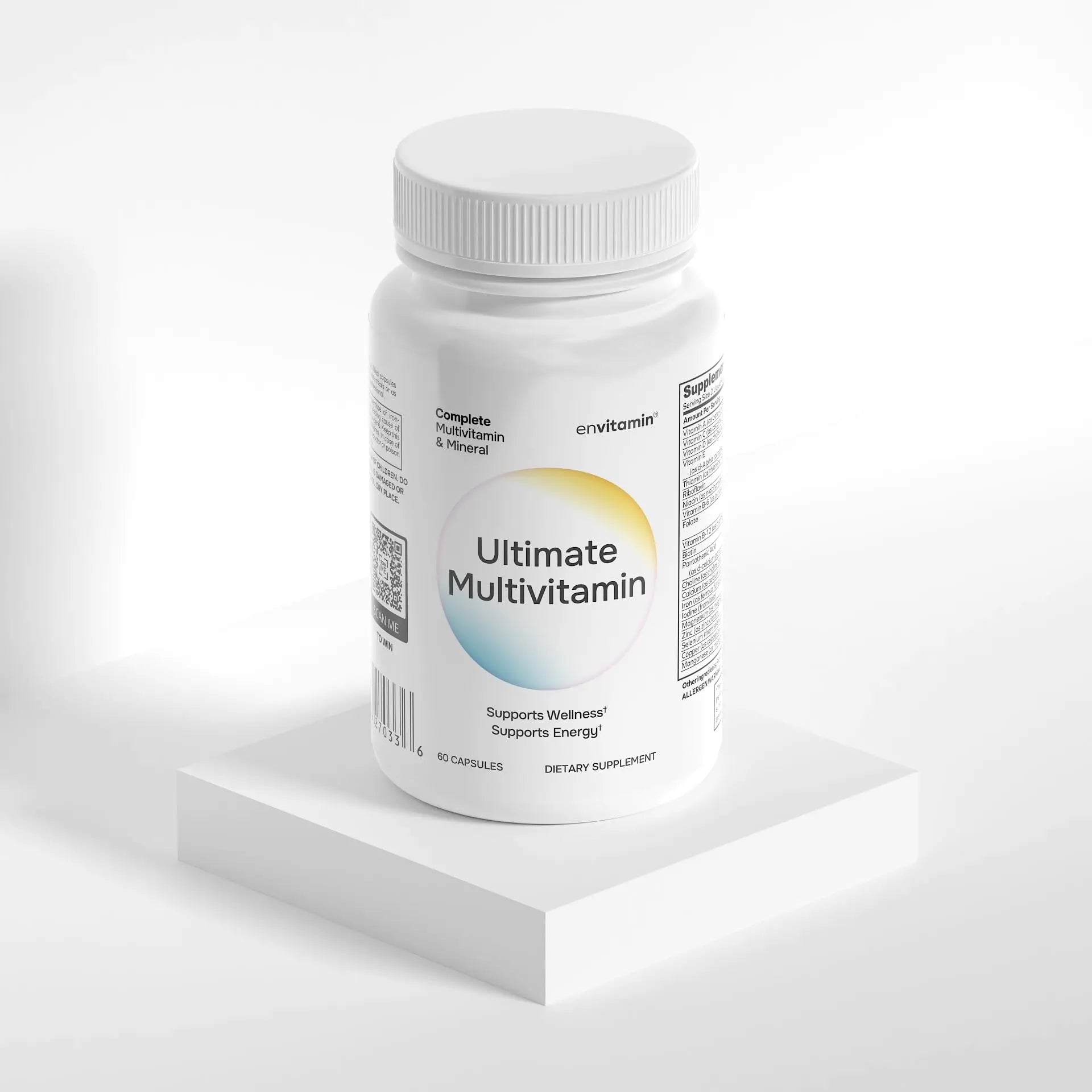 envitamin Ultimate Multivitamin Multimineral and Superfood with 42 Fruit and Vegetable Blend, 60 Count envitamin Au supplements