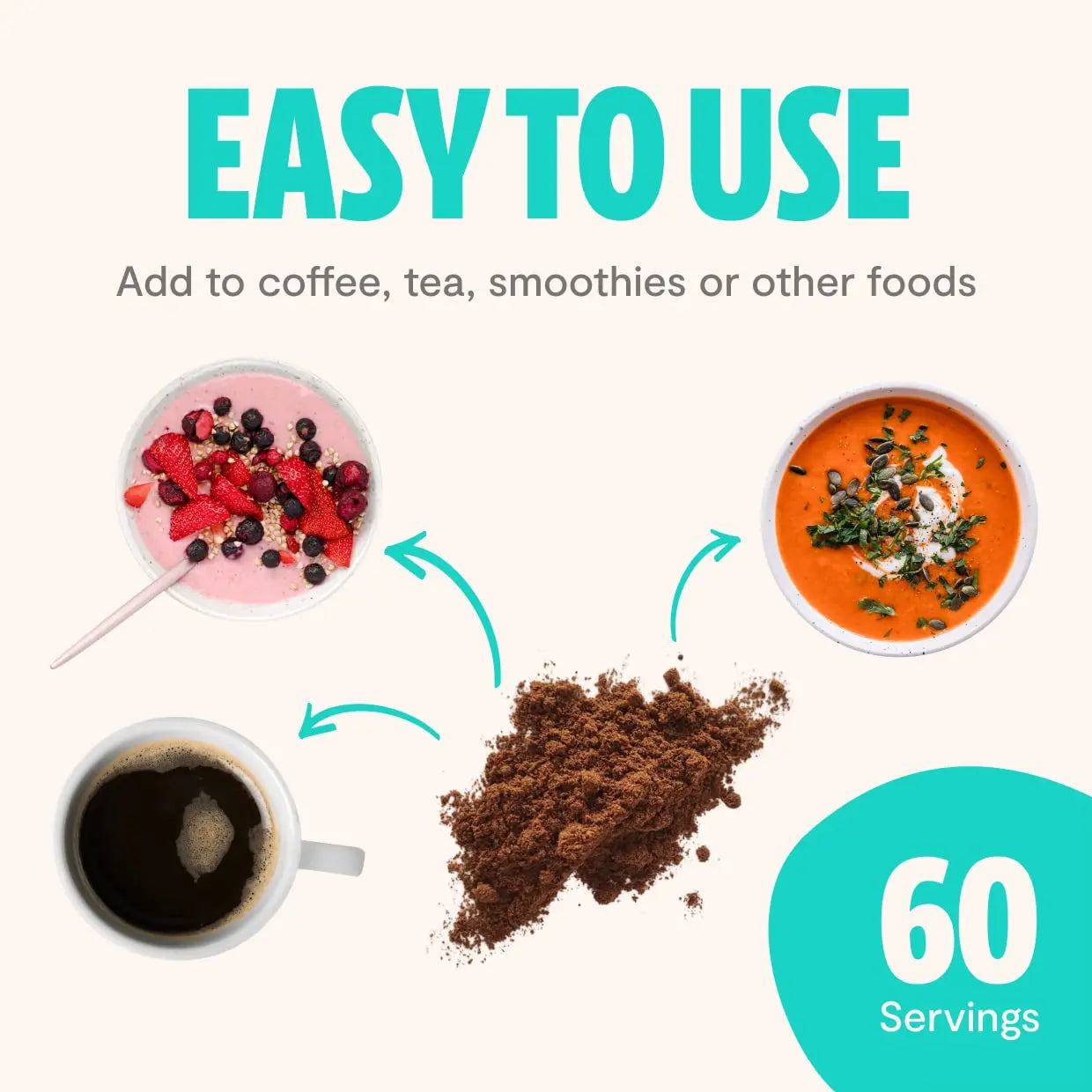 FreshCap Ultimate Mushroom Complex Powder - Lions Mane, Reishi, Cordyceps, Chaga FreshCap Mushrooms Au supplements