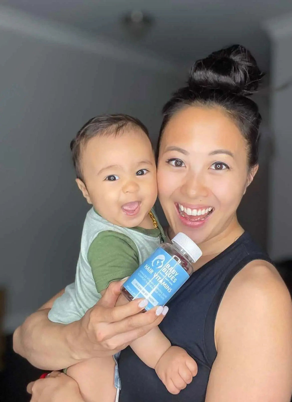 Baby Blues Postpartum Hair Loss Vitamins - Passion Fruit Gummies with Biotin, Collagen, & Folate Baby Blues Au supplements