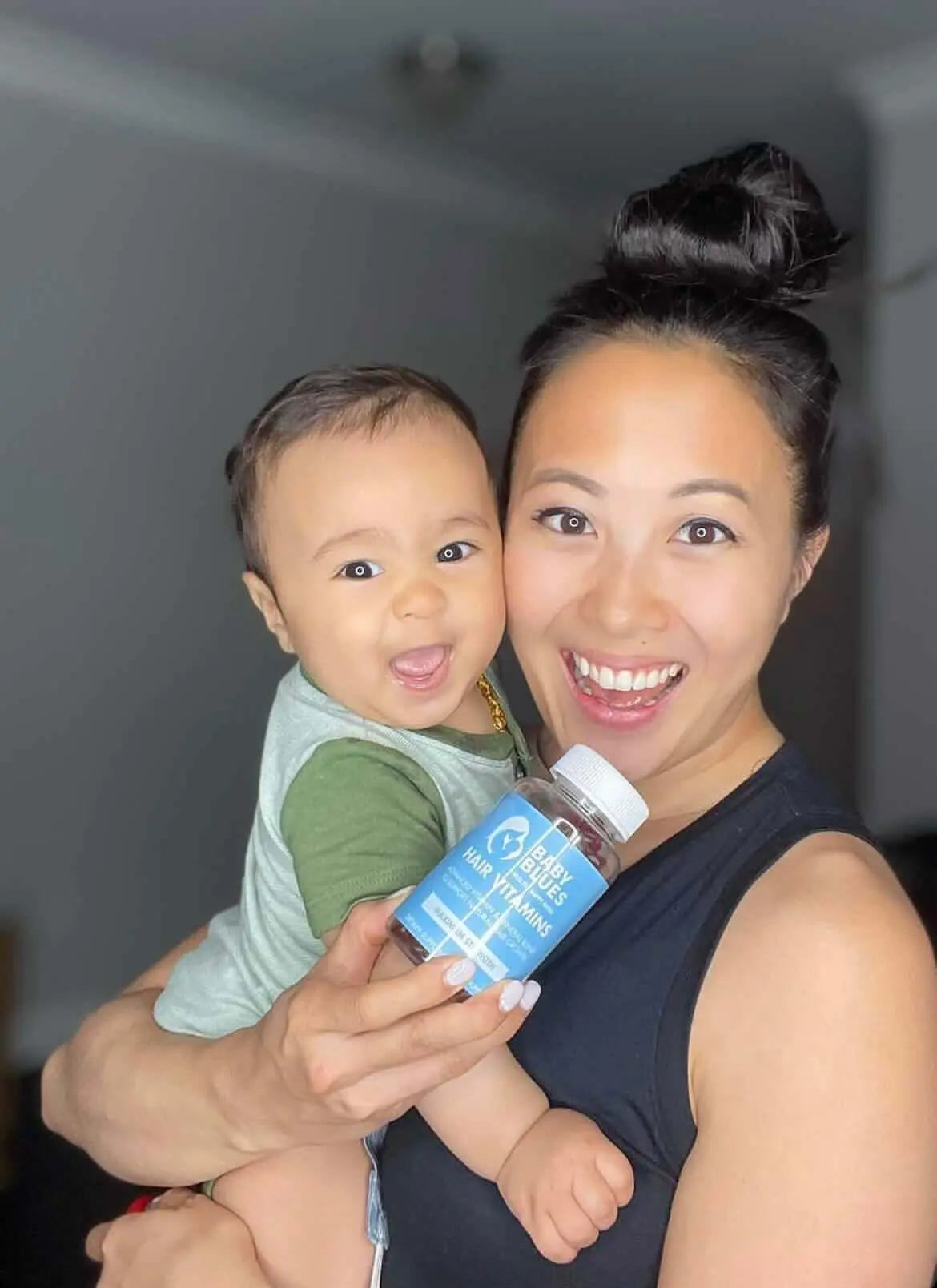 Baby Blues Postpartum Hair Loss Vitamins - Passion Fruit Gummies with Biotin, Collagen, & Folate Baby Blues Au supplements