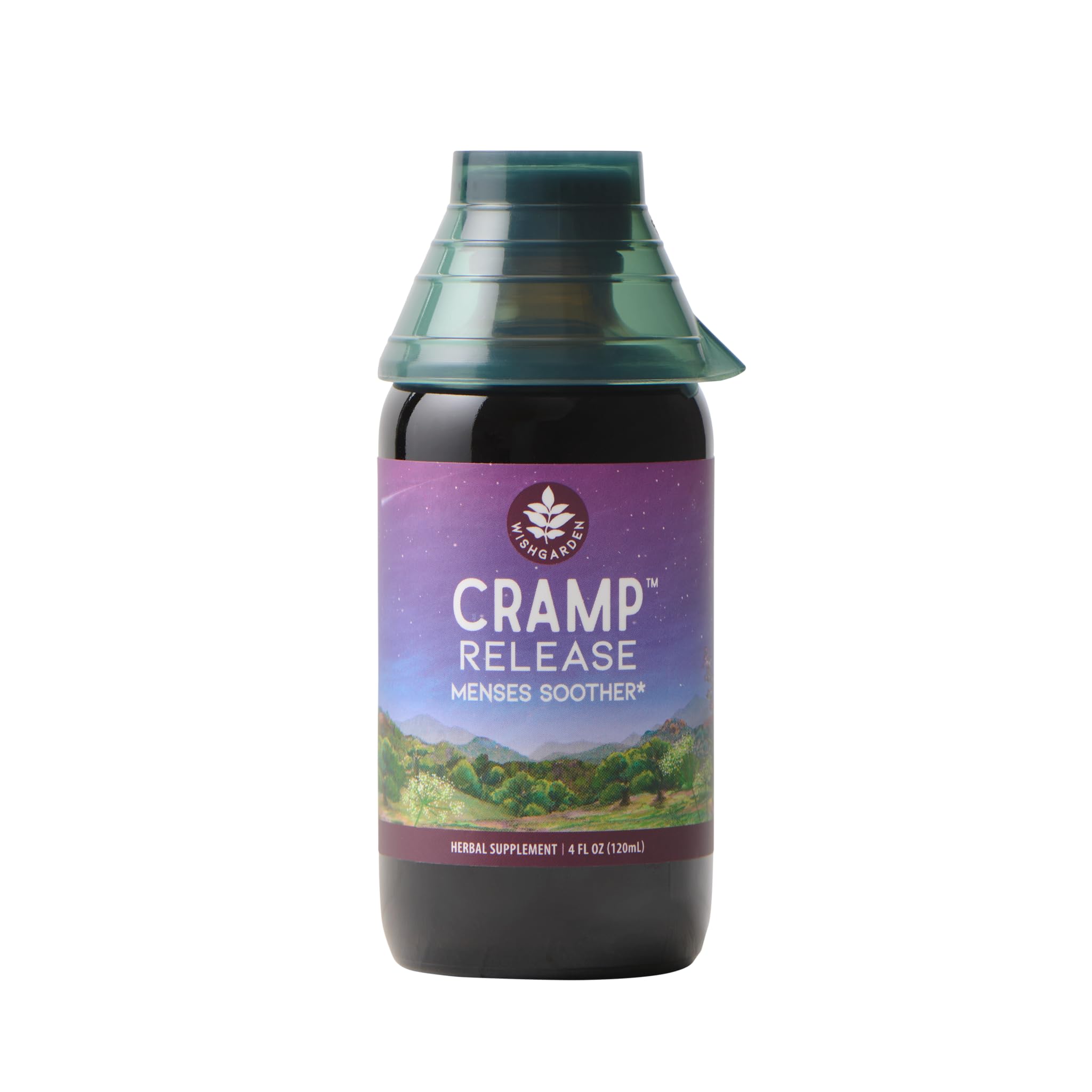 WishGarden Herbs Cramp Release - Natural Herbal Menstrual Cramp Relief Supplement with Cramp Bark, Fast-Acting Tincture Soothes Period Cramps, Supports a Healthy Hormone Cycle, Mood & Relaxation, 4oz WishGarden Au supplements