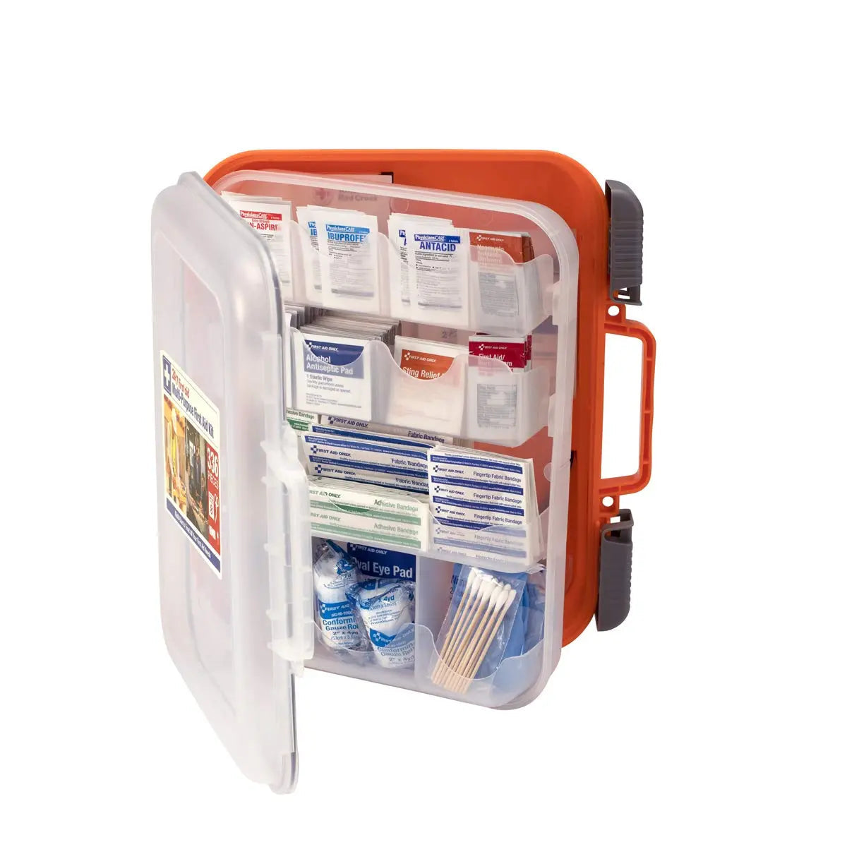 336 Piece First Aid Kit, Plastic Case 24/7 First Aid Au supplements