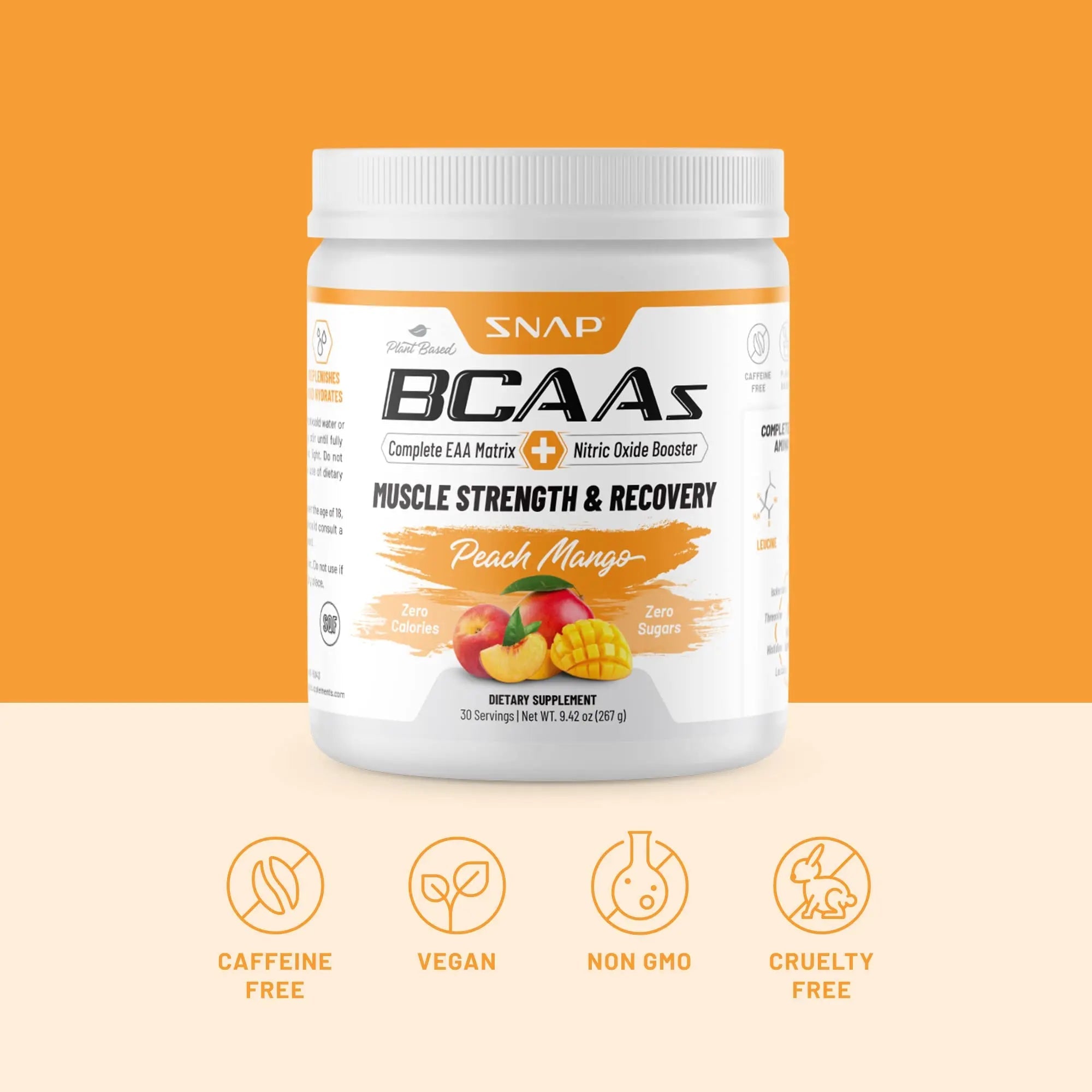 Snap Supplements Nitric Oxide Booster and BCAA Powder Snap Supplements Au supplements