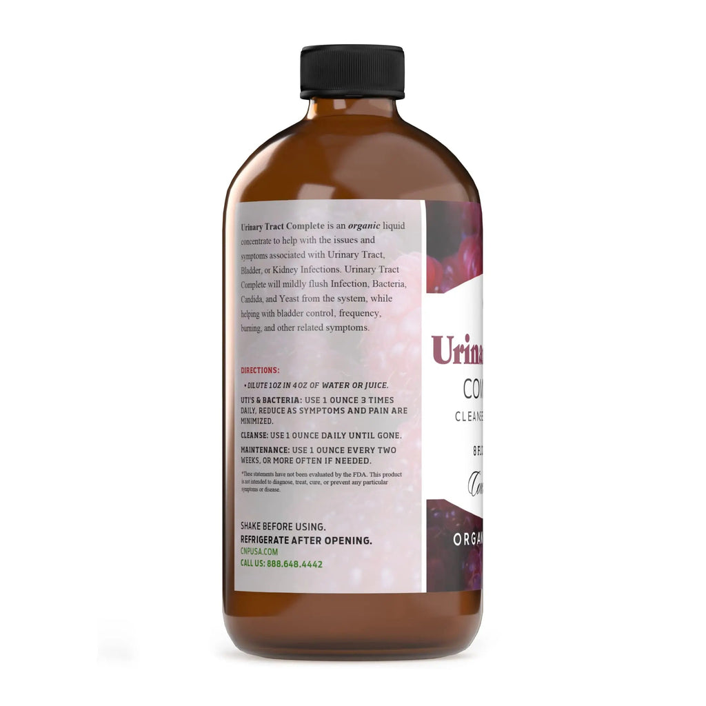 Complete Natural Products Urinary Tract Complete 8oz - Liquid Supplement for a Urinary Tract Cleanse, Defense, Health, and Treatment with Organic Cranberry & Organic D-Mannose Complete Natural Products Au supplements