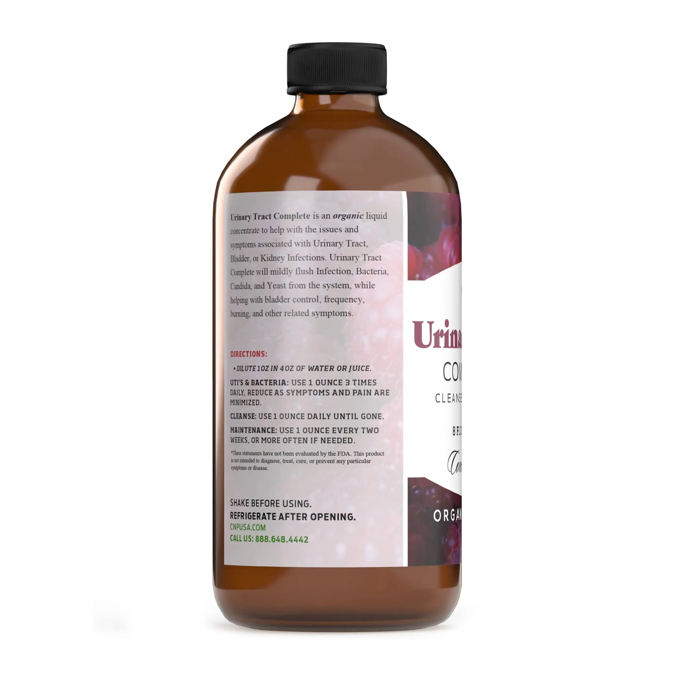 Complete Natural Products Urinary Tract Complete 8oz - Liquid Supplement for a Urinary Tract Cleanse, Defense, Health, and Treatment with Organic Cranberry & Organic D-Mannose Complete Natural Products Au supplements