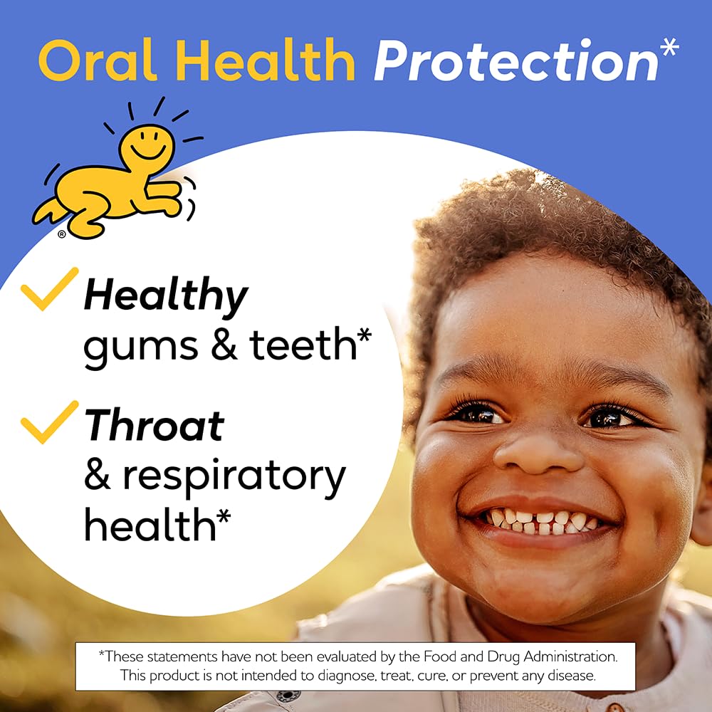 BioGaia Nurture & Grow for Toddlers | Ages 1+ | Liquid Probiotic | Allergen-Free | Triple-Benefit Probiotic for Kids | Digestive Health