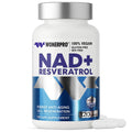 NAD+ Supplement 1500mg Pure Organic, NAD+ Resveratrol & Vitamin B3 for Women & Men, Energy Boost & Anti-Aging Support, 120 Vegan Capsules (Gluten-Free, Soy-Free)-11.4 WONERPRO Au supplements