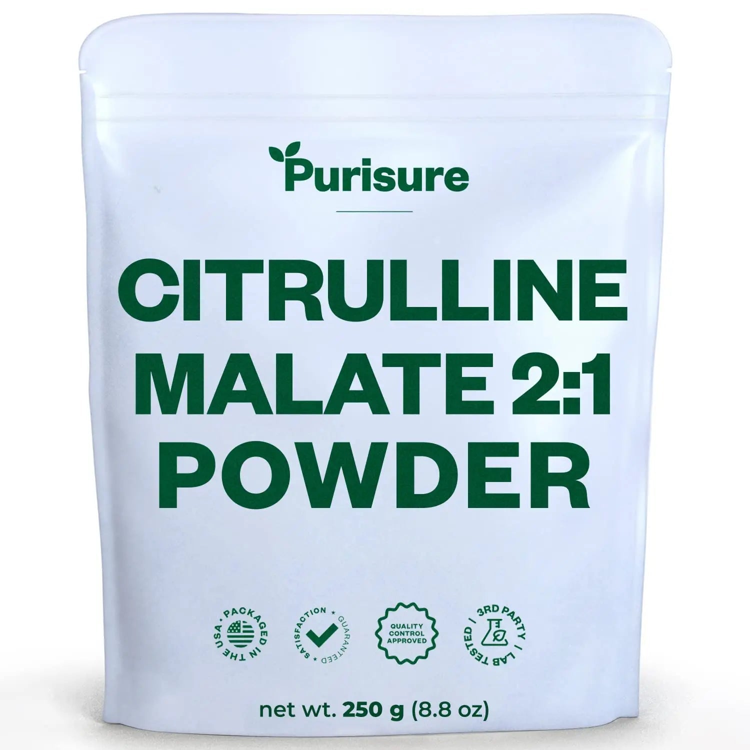 Purisure L-Ctrulline Powder 250g, Premium Citrulline 2:1 Malate Supplement for Strength Purisure Au supplements