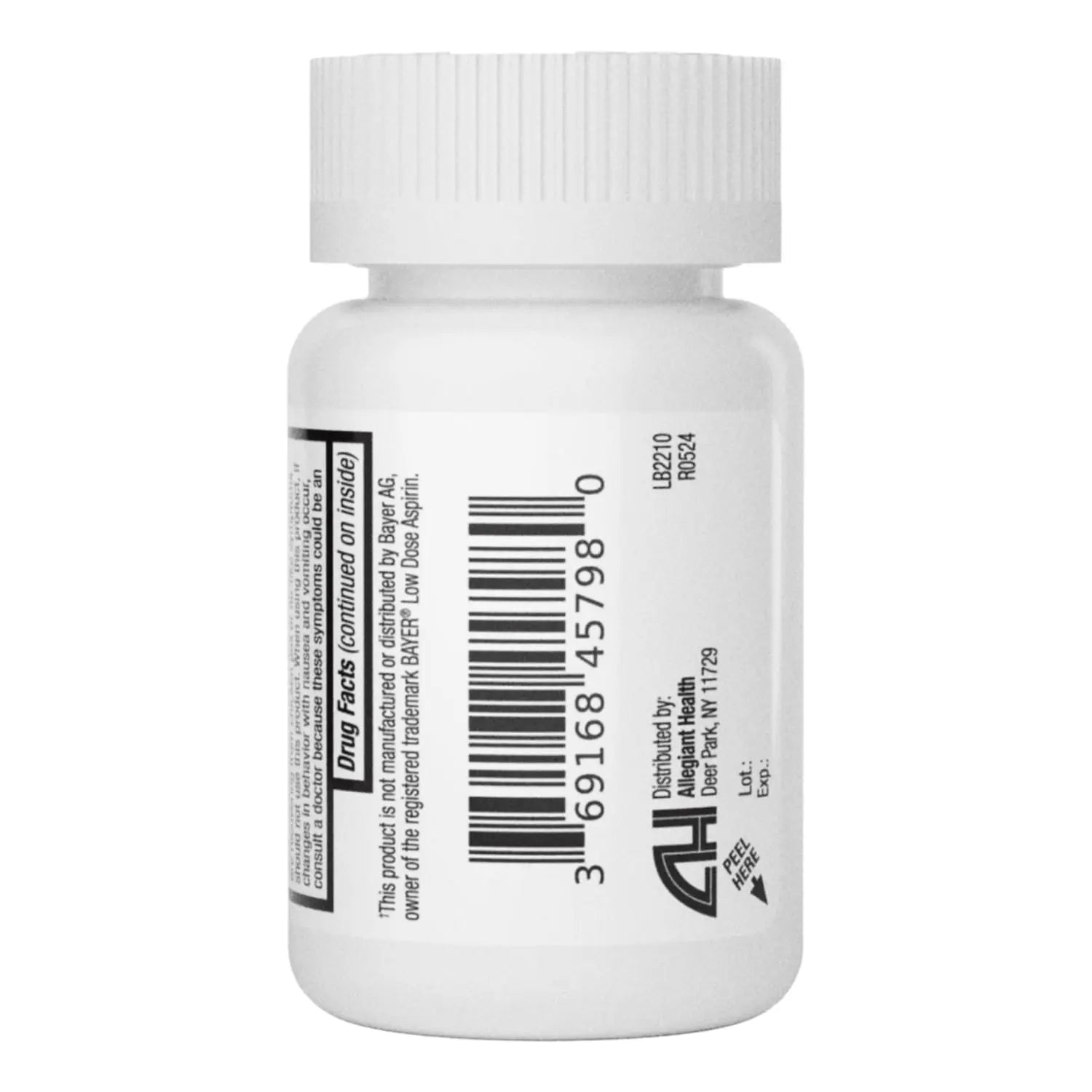 HealthA2Z® Aspirin 81 mg | DYE Free | Low Strength | 200 Counts | Pain Relief | Reduces Minor Aches Muscle Pain & Cramps | Fever Reducer | Reduces Headache | (NSAID) HealthA2Z Au supplements