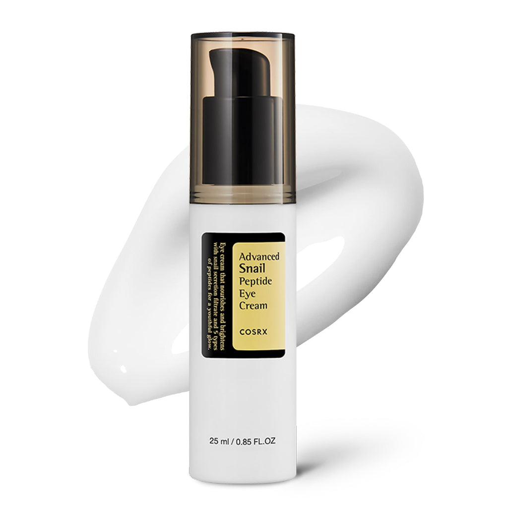 COSRX Snail Mucin Peptide Under Eye Cream, 0.84 fl oz, 73.7% Snail Mucin and Niacinamide, Eye Care