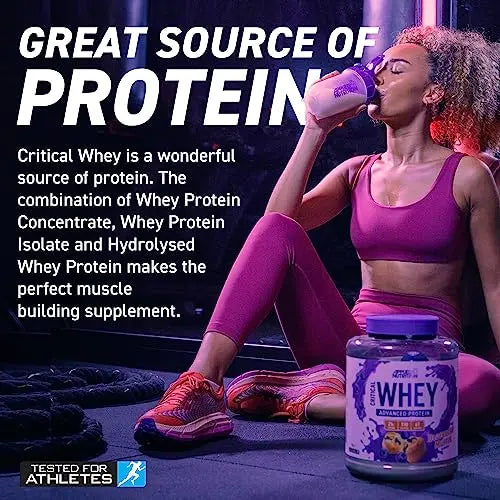 Applied Nutrition Critical Whey Protein Powder 450g - High Protein Powder, Protein Milkshake Applied Nutrition Au supplements