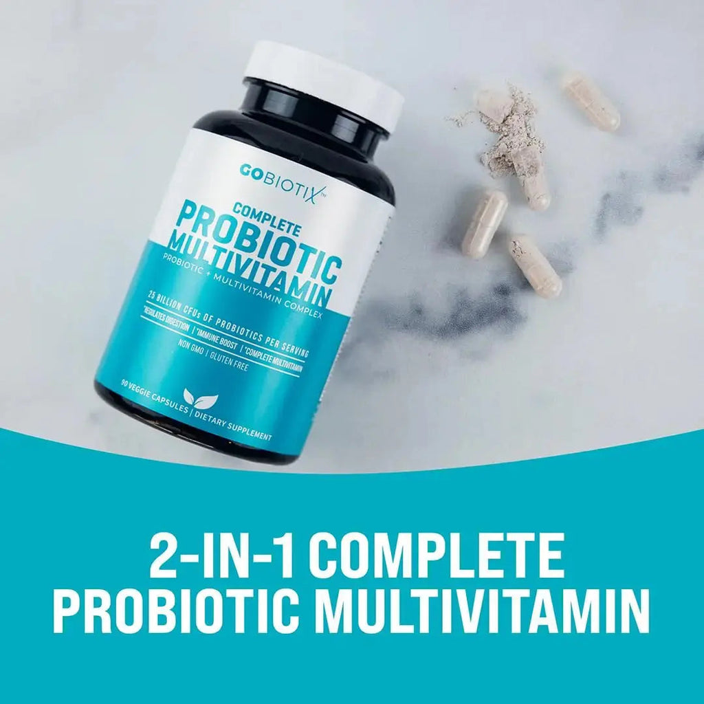 GOBIOTIX Multivitamin with Probiotics and Digestive Enzymes - 25 Billion CFU - Digestive Health, Probiotics for Women and Men GOBIOTIX Au supplements