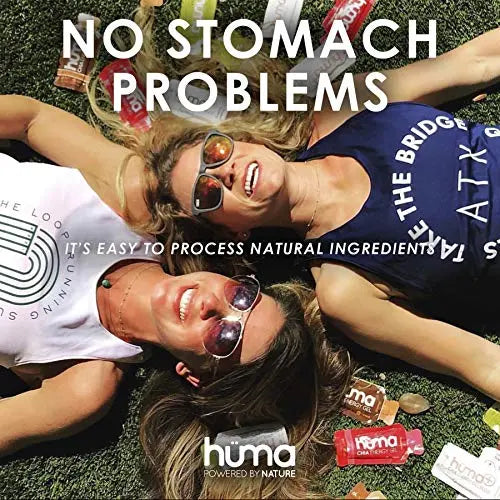 Huma Chia Energy Gel, Apples & Cinnamon, 12 Gels - Premier Sports Nutriti HÜMA CHIA ENERGY GEL Au supplements