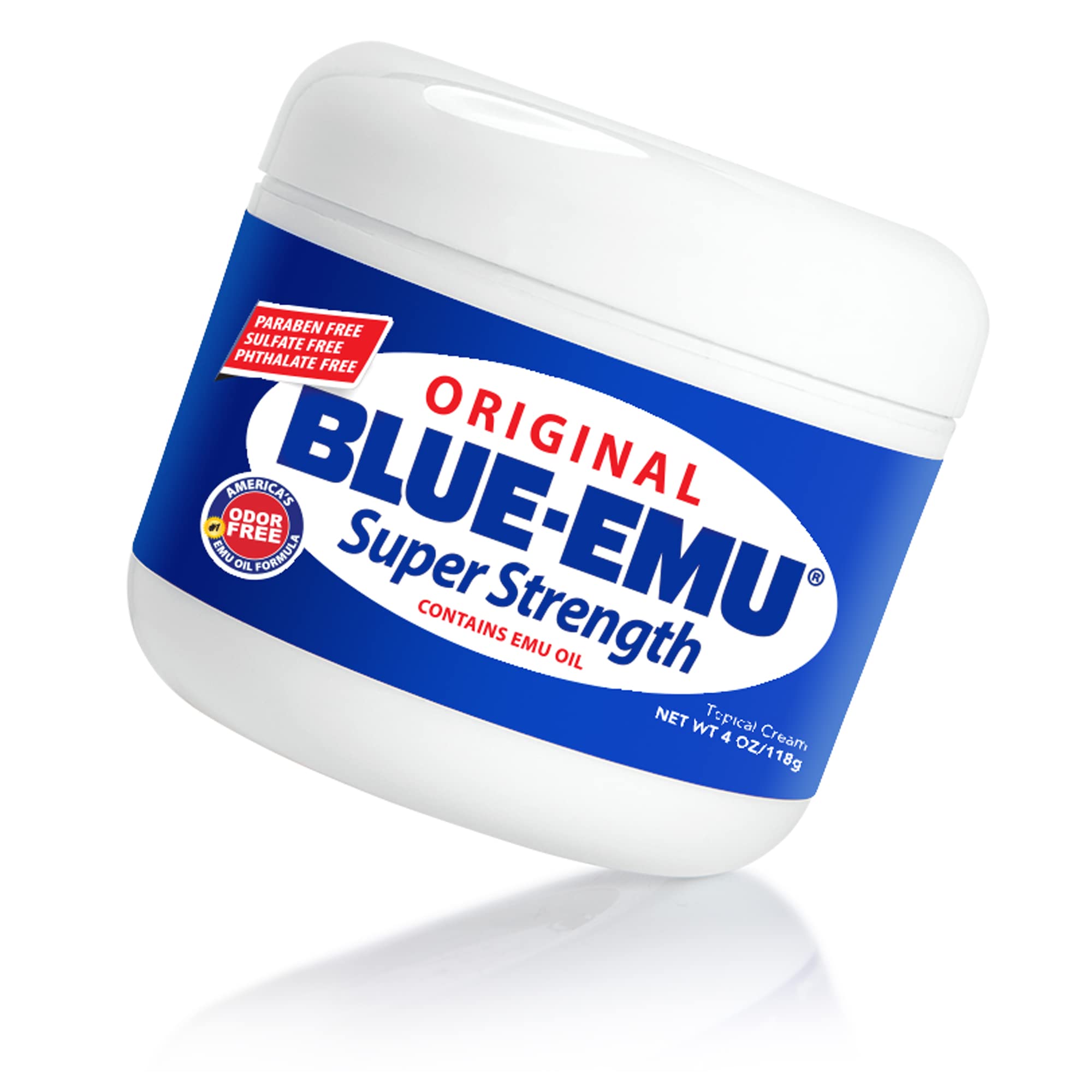 Blue-Emu Original Super Strength Cream, Soothing Muscle & Joint Support, 4 Oz BLUE-EMU Au supplements