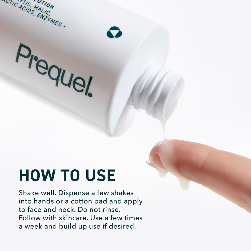 Prequel Skin Multi-Acid Milk Peel, Professional Exfoliating Solution. 15% Glycolic Acid Face Peel with Lactic Acid and Enzymes