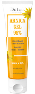 Dulac Arnica Body Massage Gel – Water-Based Cosmetic Massage Gel with Arnica Montana, Fast-Absorbing Lightweight Texture, Non-Greasy Feel, Dermatologically Tested, 3.38 Fl Oz DULÀC FARMACEUTICI 1982 Au supplements