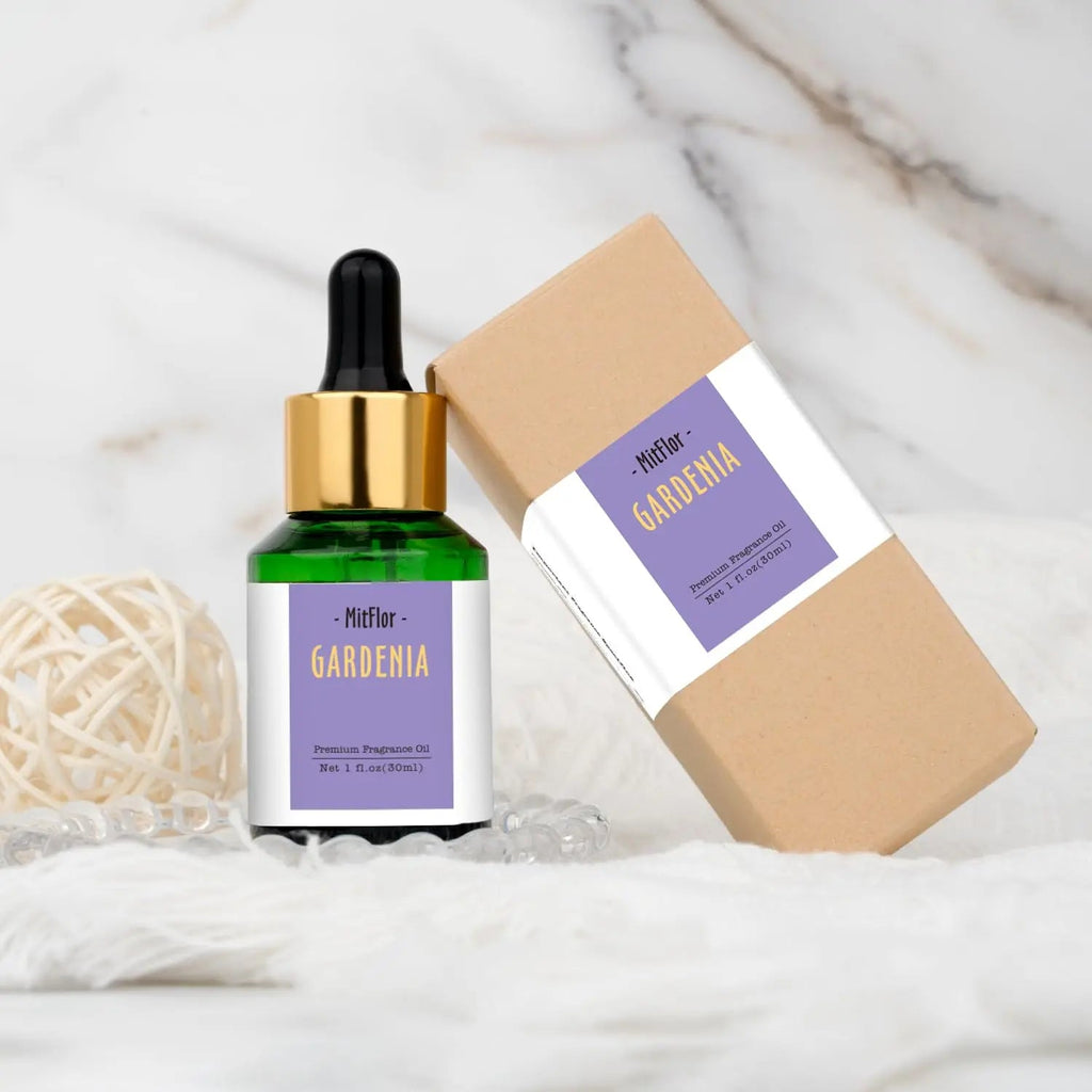 Gardenia Fragrance Oil, MitFlor Single Scented Oil, Large Size Premium Grade Fragrance Oil MitFlor Au supplements