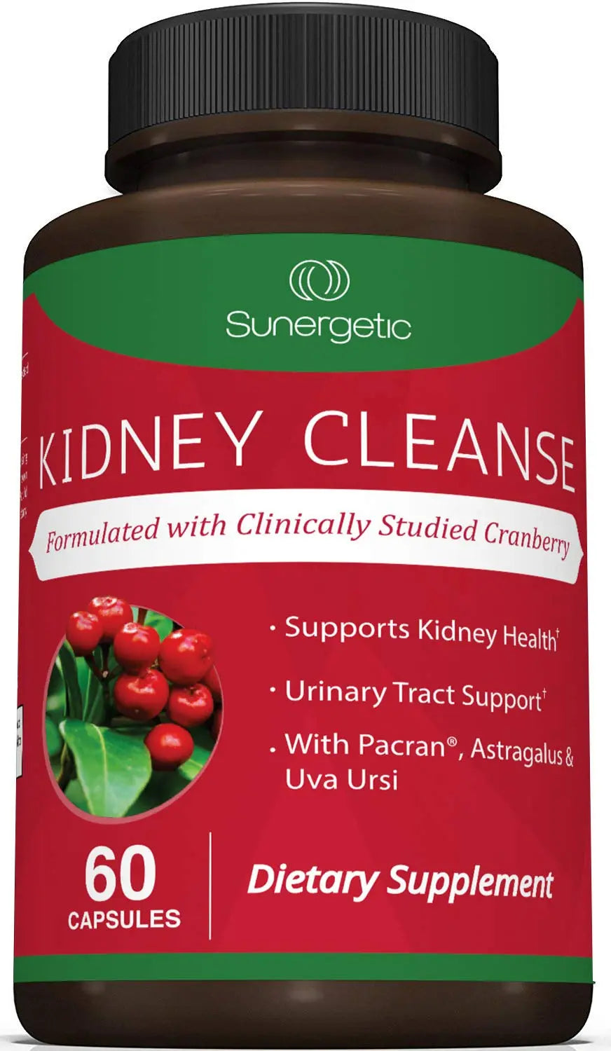 Premium Kidney Cleanse Supplement – Powerful Kidney Support Formula with Cranberry Sunergetic Au supplements