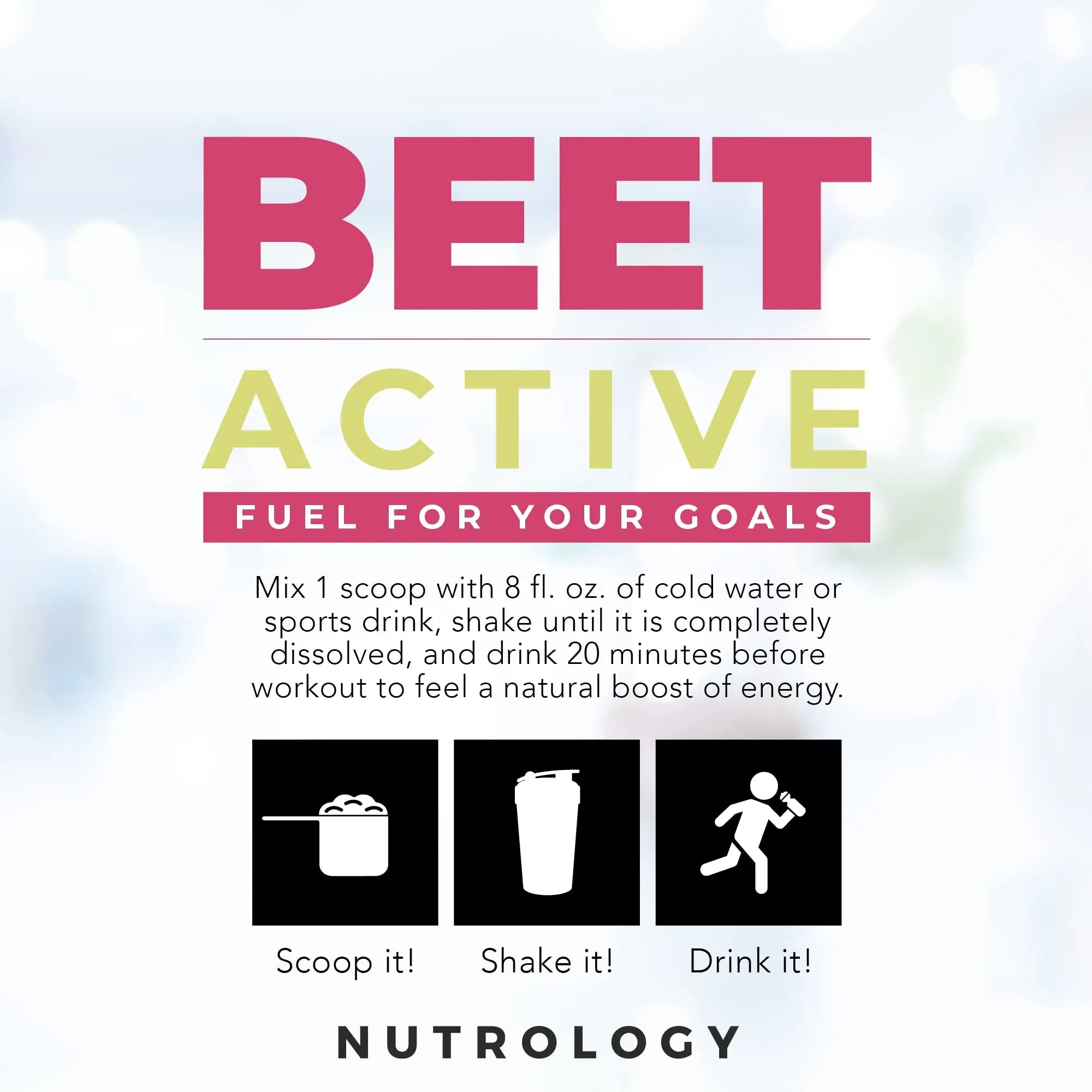 Nutrology Beet Active, Natural Pre-Workout Powder, Supports Energy, Endurance & Nitric Nutrology Au supplements