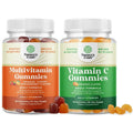 Bundle of Multivitamin Gummies for Adults - Vitamin Gummy for Energy and Immunity - Halal and Chewable Vitamin C Gummies for Adults Natures Craft Au supplements