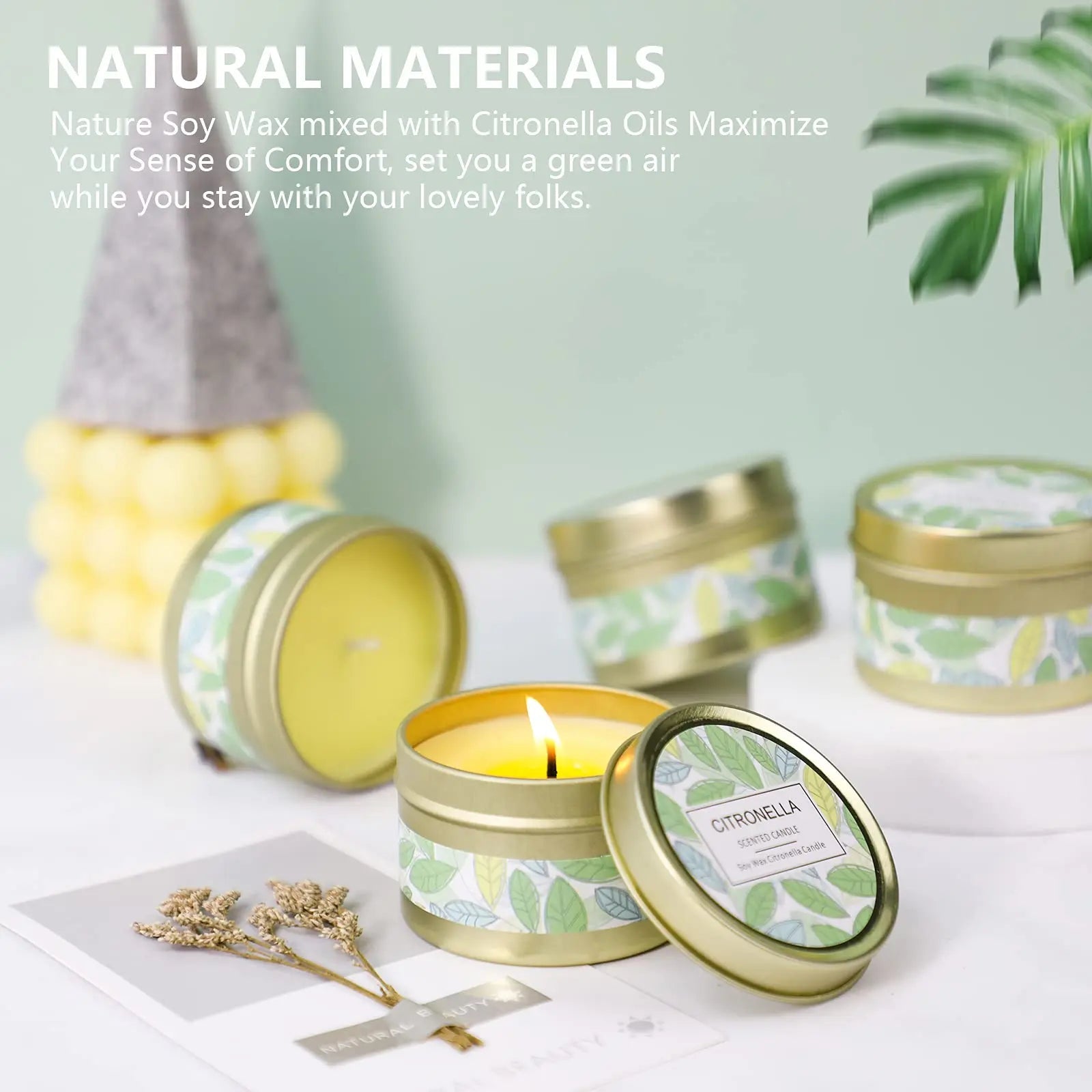 Citronella Candles Outdoor, Scented Candles, Summer Soy Wax Candles, Lemongrass Candles STRN Au supplements