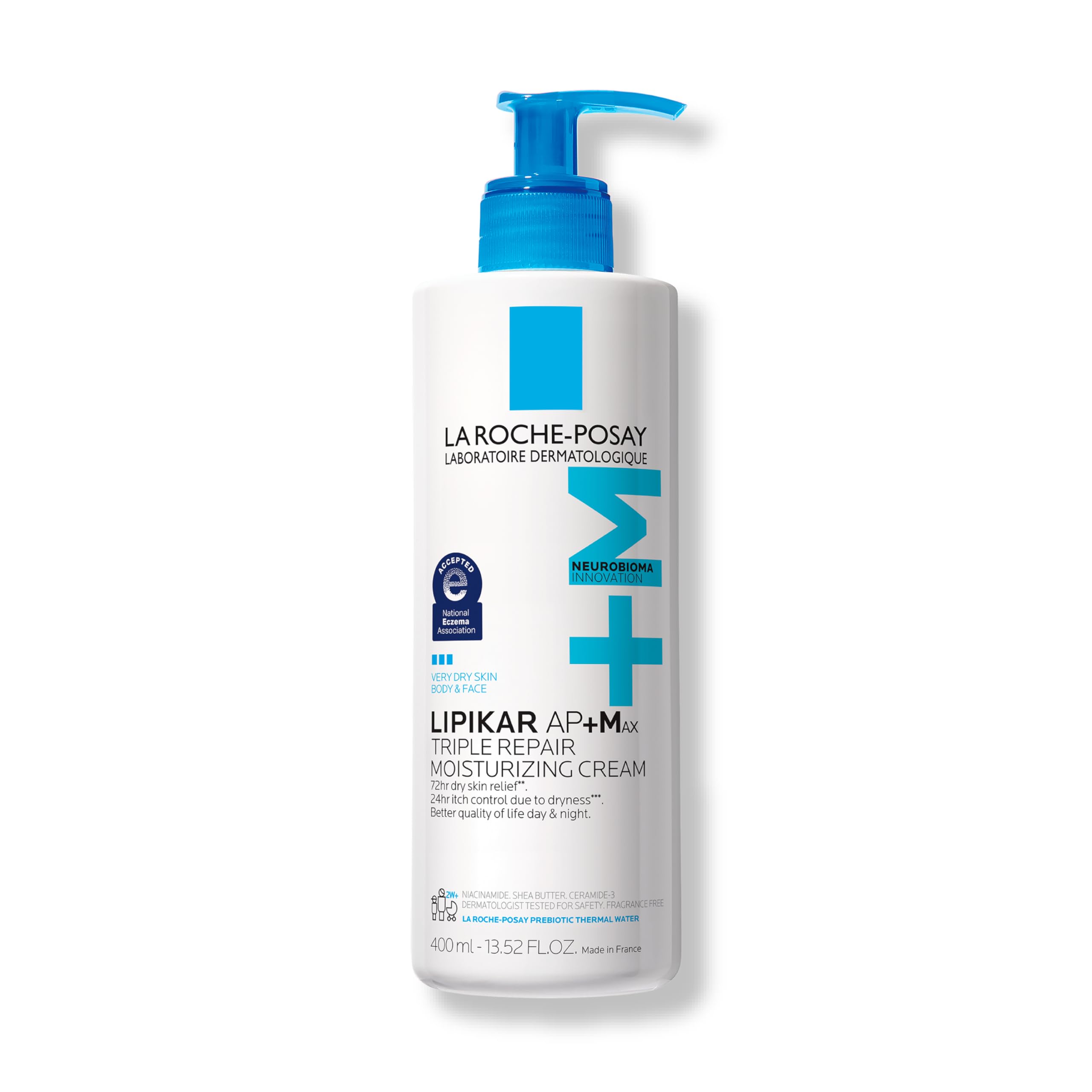 La Roche-Posay Lipikar AP+MAX Triple Repair Moisturizing Body Cream | Face & Body Lotion
