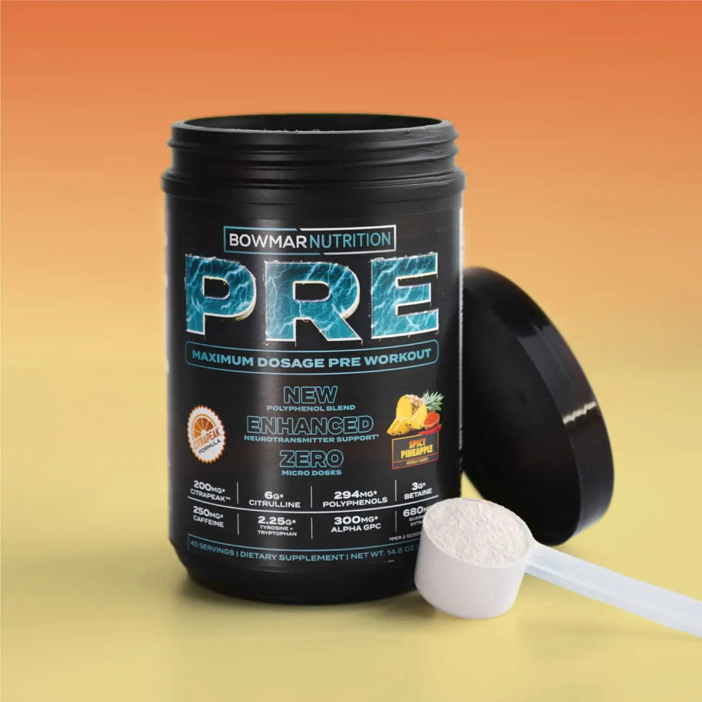 Bowmar Nutrition Pre Workout with Stimulants, Pre Workout Powder, Pump Supplement BOWMAR NUTRITION Au supplements