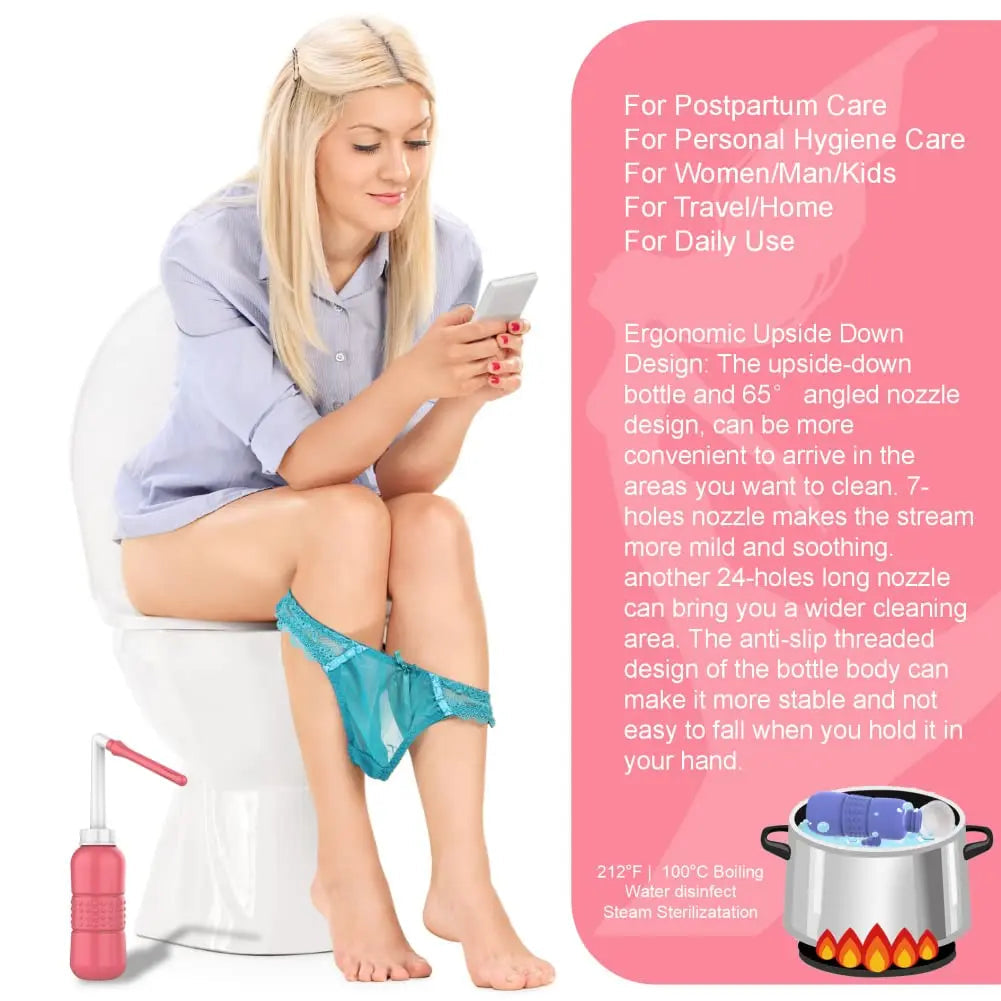 LZXIYUE 2PCS 2-in-1 Peri Bottle Feminine Care for Women,Reusable Portable Bidet for Travel LZXIYUE Au supplements