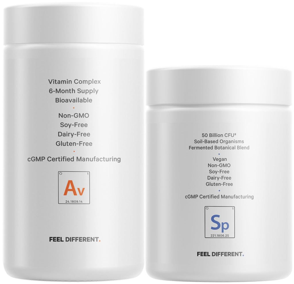 Codeage Daily ADK Vitamin & Probiotic Bundle – Vitamin A Retinyl Palmitate, Vitamin D3 Cholecalciferol, Vitamin K, 50 Billion CFU SBO Probiotic Blend, Non-GMO Codeage Au supplements
