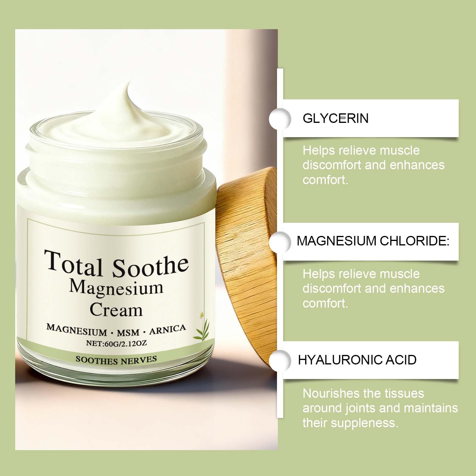 MQN Magnesium Joint Cream with Mineral Delivery Formula & Arnica – Fast Absorbing, Non-Greasy Topical for Everyday Joint & Muscle Relaxation MQN Au supplements