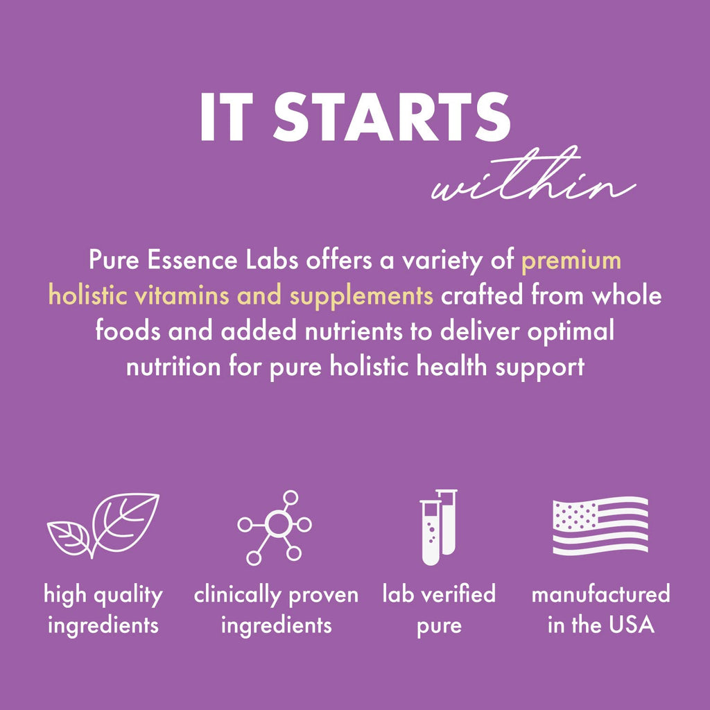 Pure Essence Labs Transitions Vitamins for Women, Natural Menopause Relief Supplement to Promote Hormone Balance, Reduce Hot Flashes, Mood Swings & Night Sweats, 60 Capsules PURE ESSENCE LABS Au supplements