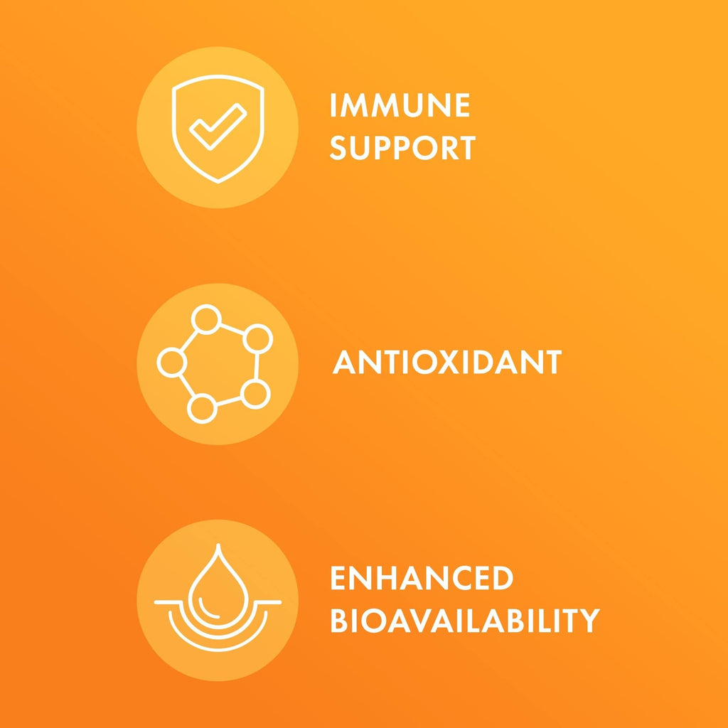 Dr. Mercola Liposomal Vitamin C - Brain, Heart, Eye & Immune Support - Provides 1,000 mg of Bioavailable Vitamin C - Non-GMO, Gluten-Free & Soy-Free