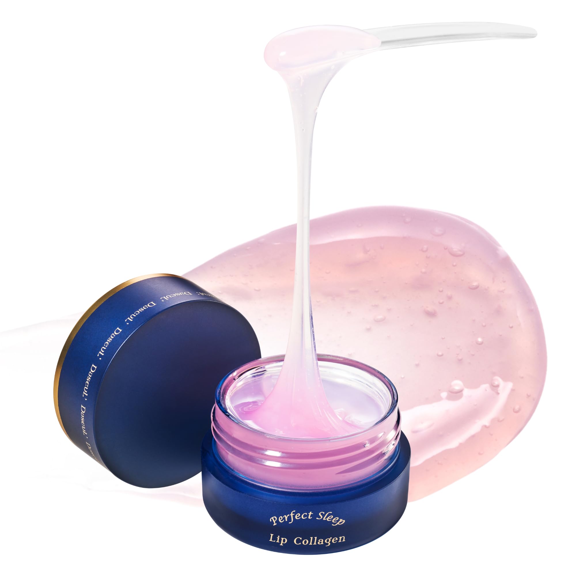 Perfect Sleep Lip Collagen 0.50fl.oz, Intensive Collagen Lip Sleeping Mask Infused with Peptides, Rice Protein & Willow Bark Extract