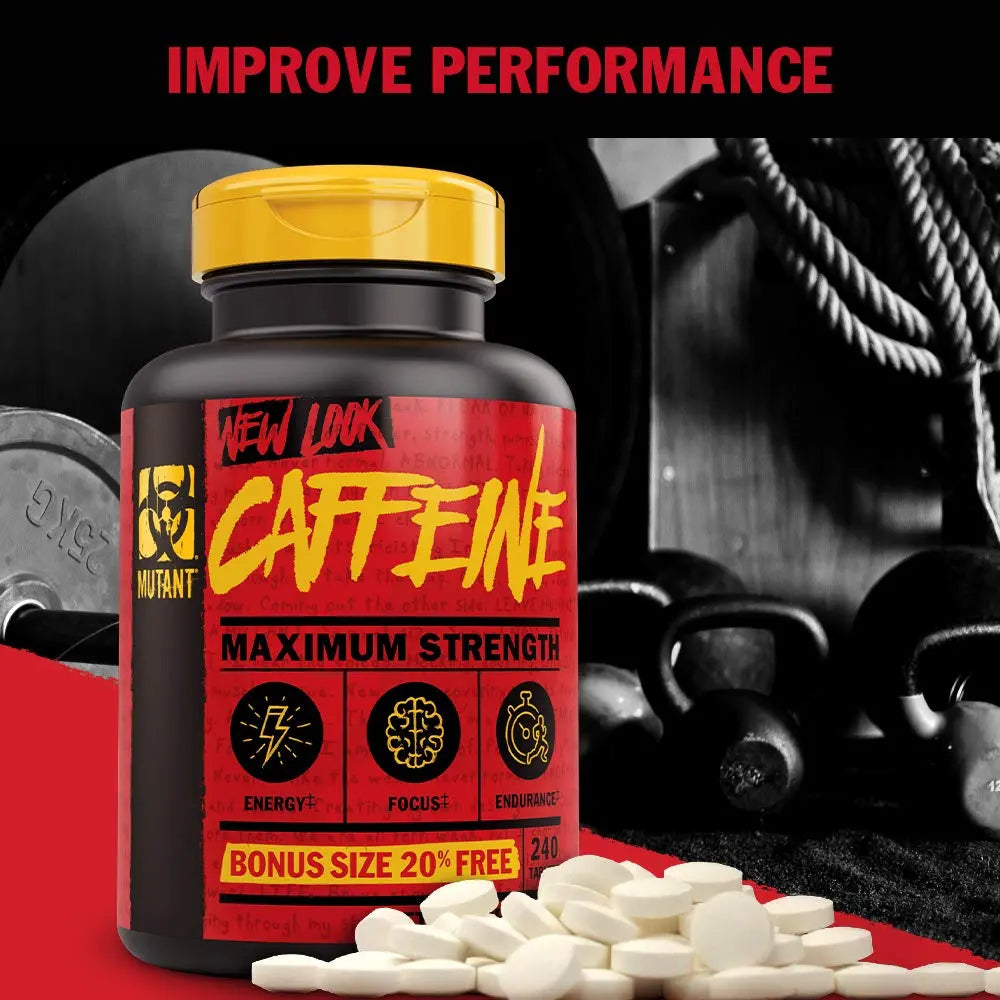 Mutant Caffeine - Pure, Restore Mental Alertness or Wakefulness When Fatigued Mutant Au supplements