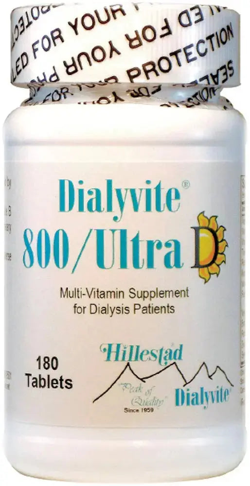 Dialyvite 800 Ultra D Multi-Vitamin Value Bottle - 180 Tablets Dialyvite Au supplements