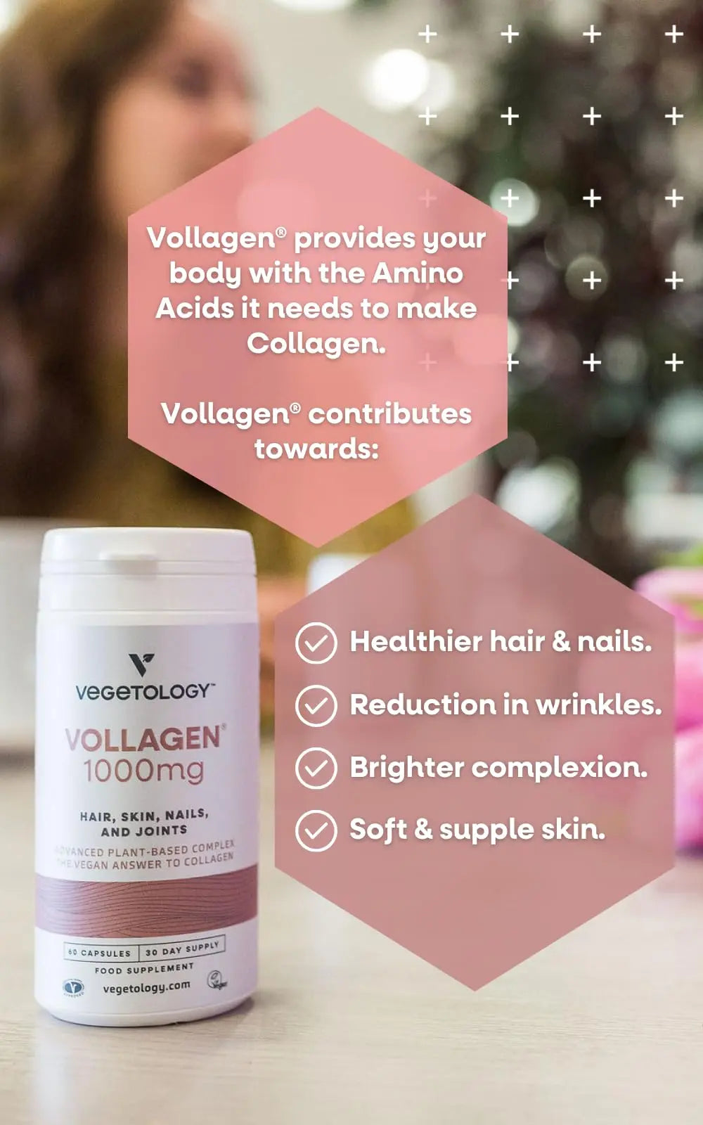 Vegetology Vollagen® Plant Based Complex – Plant Based Protein Alternative to Collagen VEGETOLOGY Au supplements